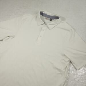KJUS Shirt Mens XL 54 White Golf Performance Wicking Stretch